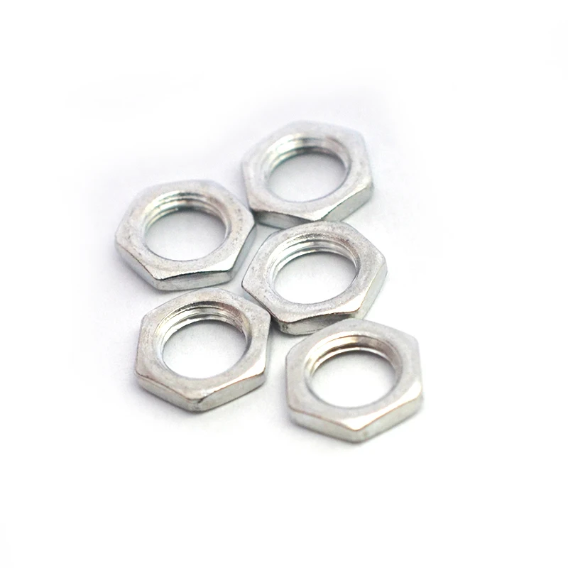 10sets M7/M8 Nut and Washer for Guitar Potentiometer Nut/Washer Set for Tone and Volume Pot Guitar Parts