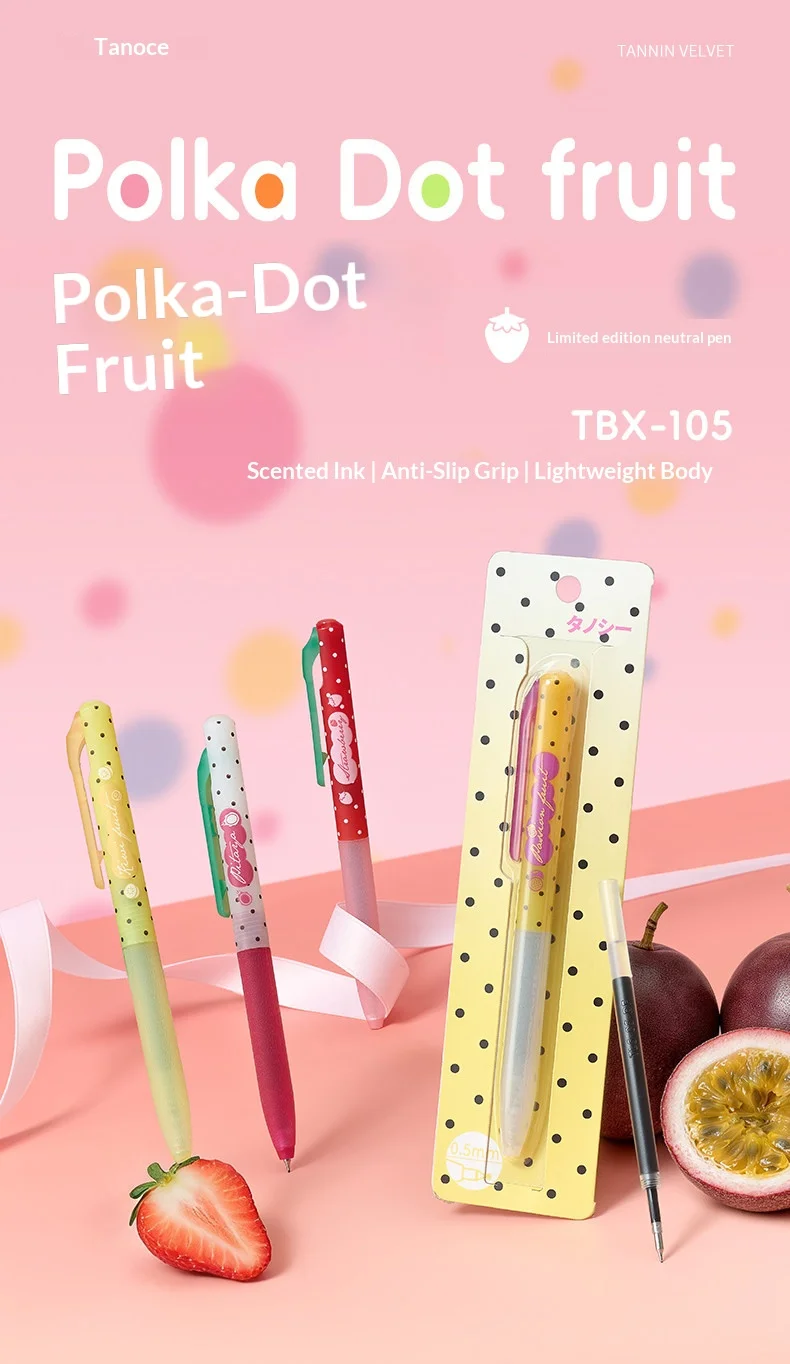 TANOOCI Duftender Gelstift 0,5 mm ST-Spitze, flüssiger Tintenfluss, nachfüllbar, ästhetisches Schreibwarenset für professionelles Journaling und Büroarbeit – Detail 9