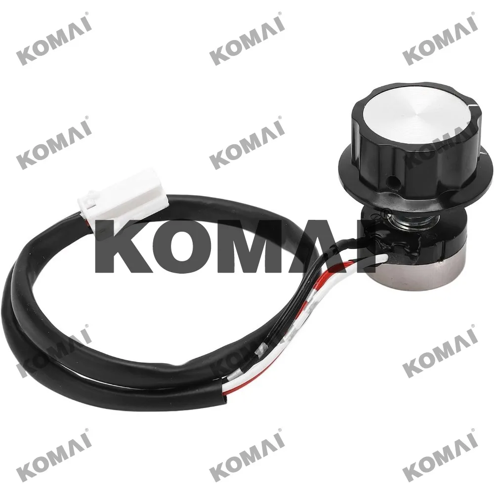 

XOJOX Hilitand Throttle Motor Knob Switch Replacement Throttle Motor Knob Accessory for Excavator (for A3 A5)