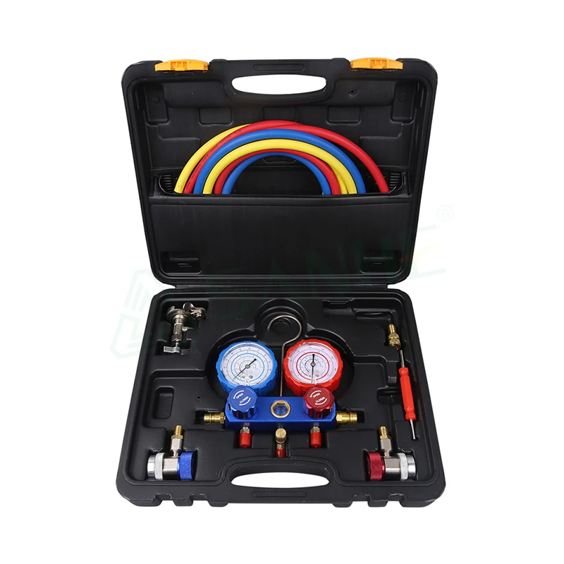 

Manifold Gauge Refrigeration R134a Manifold Gauge Set Refrigeration Manifold Gauge Set