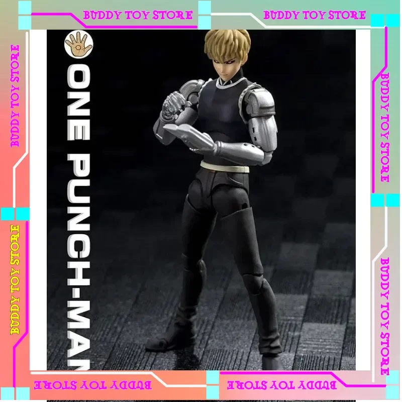在庫あり GT モデル Greattoys ワンパンマンフィギュアゲノス悪魔サイボーグ SHF PVC アクションフィギュアアニメおもちゃギフト