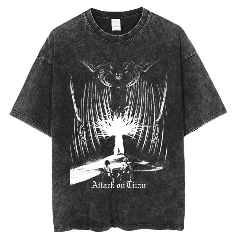 

2026 New Retro Washed T-shirt Vintage Loose Fit Short Sleeve Casual Basic Top Men Women Street Clothes