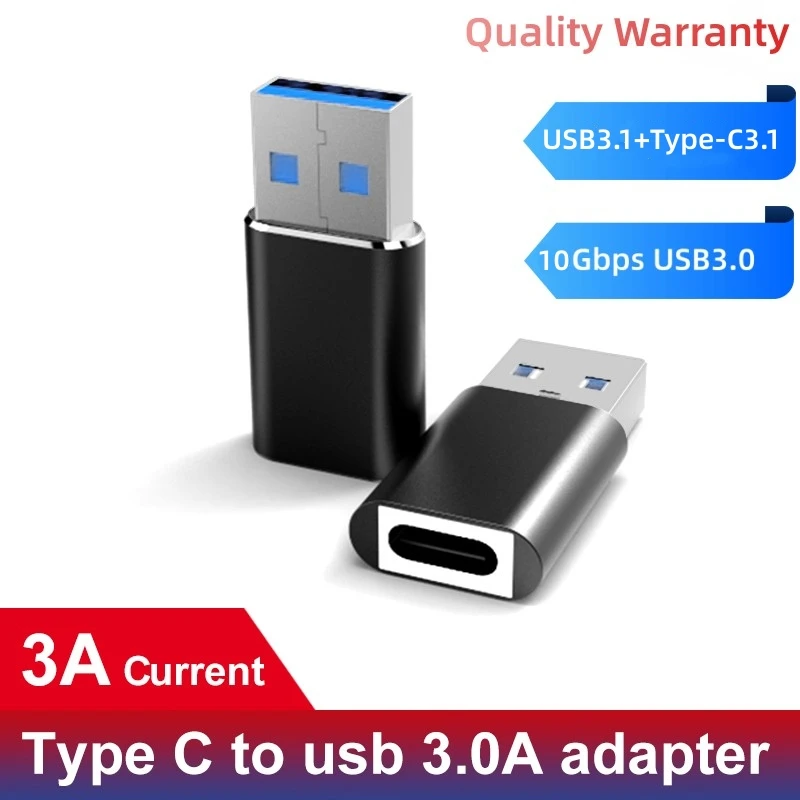 Wholesale OTG Type C Female to USB 3.0 Male Adapter Converter For iPhone 14 Nexus Oneplus Xiaomi HUawei Samsung USBC Data