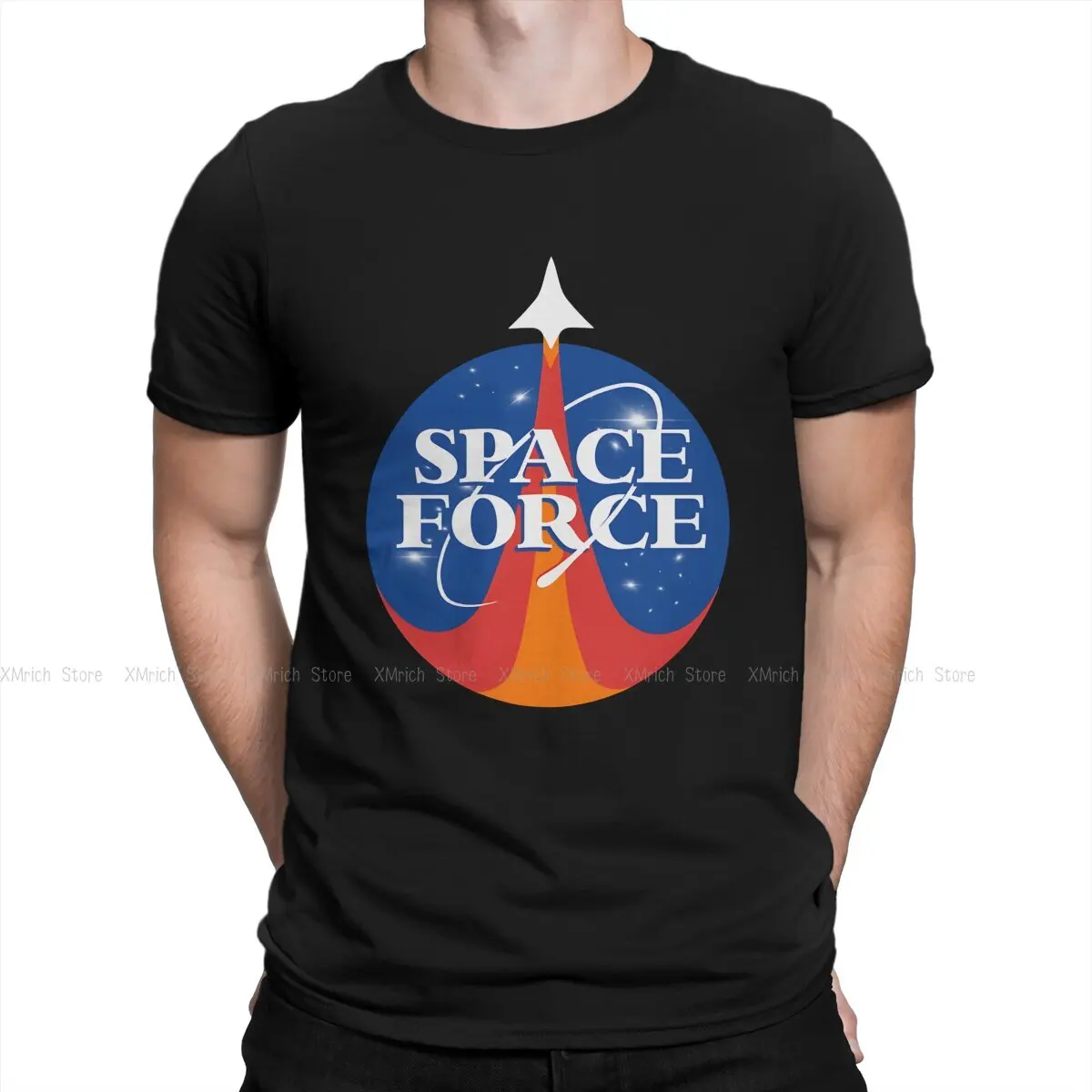 Men Genius T Shirts Space Force Netflix 100% Cotton Clothing Fashion Short Sleeve Round Collar Tee Shirt 6XL T-Shirts