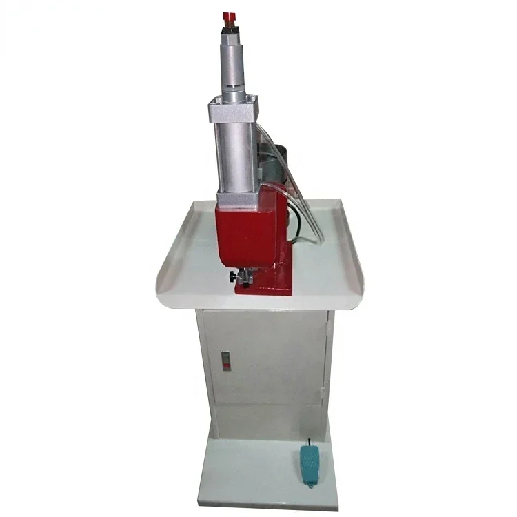 Hot SalesYH-37 Leather Belt Looping Locking Machine With Bulk Nails Leather Belt Looping Buckle Stapling Nailing Machine