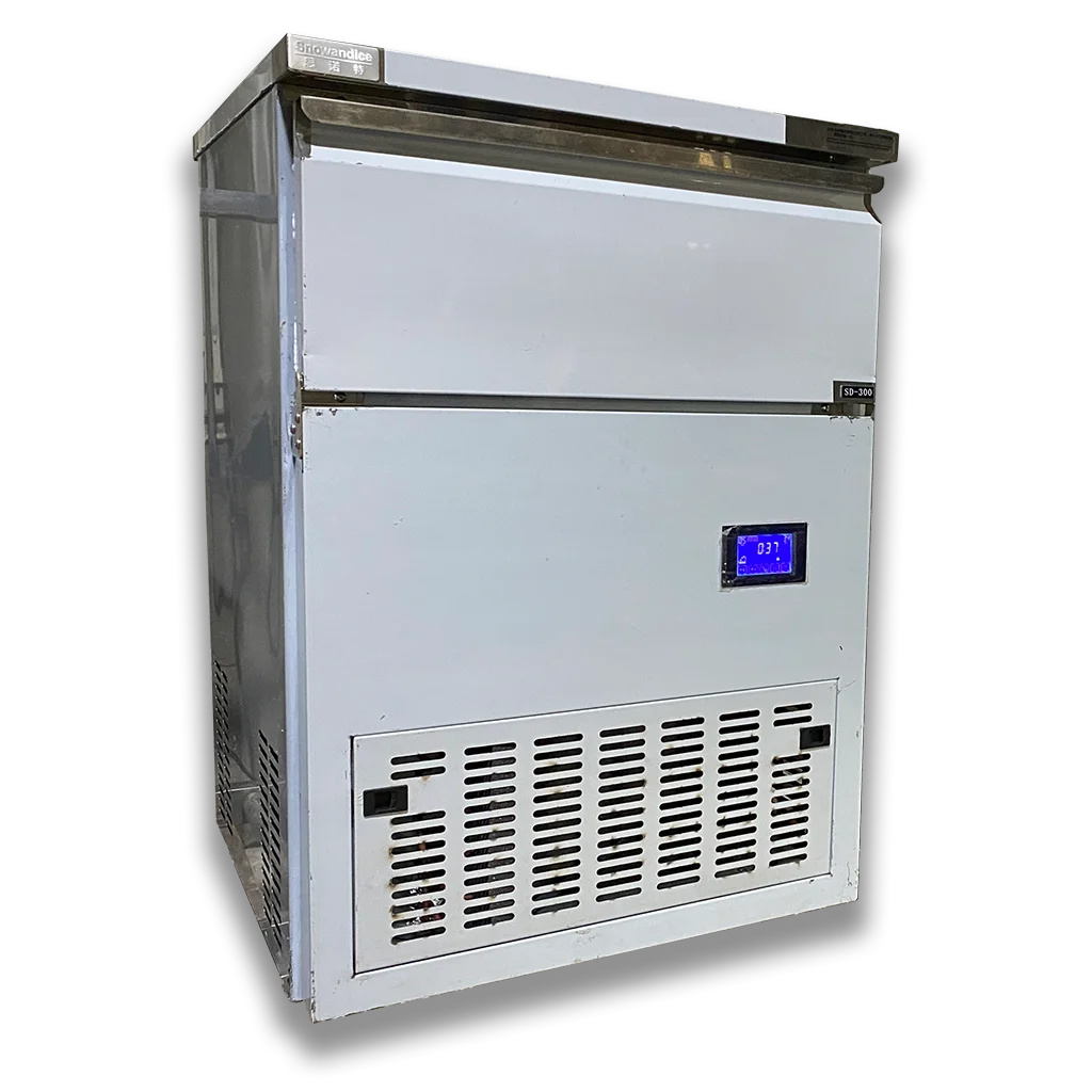 Commercial Fully Automatic Electric Square Ice Maker Customizable Parameters For Household & Hotel Use One-Piece Shipping Agents