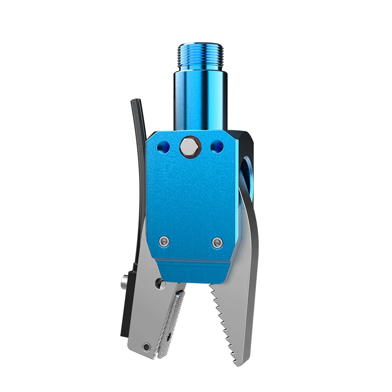 GRZ20 Series  Blue one Mini Clamp Nozzle Air Robot Manipulator Automation Gripper