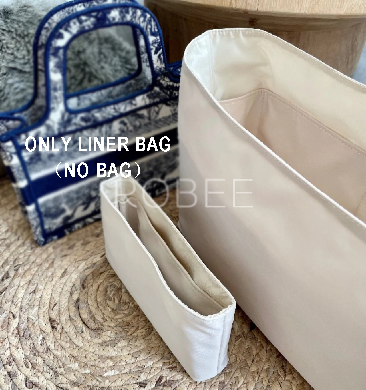 Imagem -02 - Inner Support Inner Support Middle Bolsa para Mulheres Tote Forrado Saint Book Tote Organizing