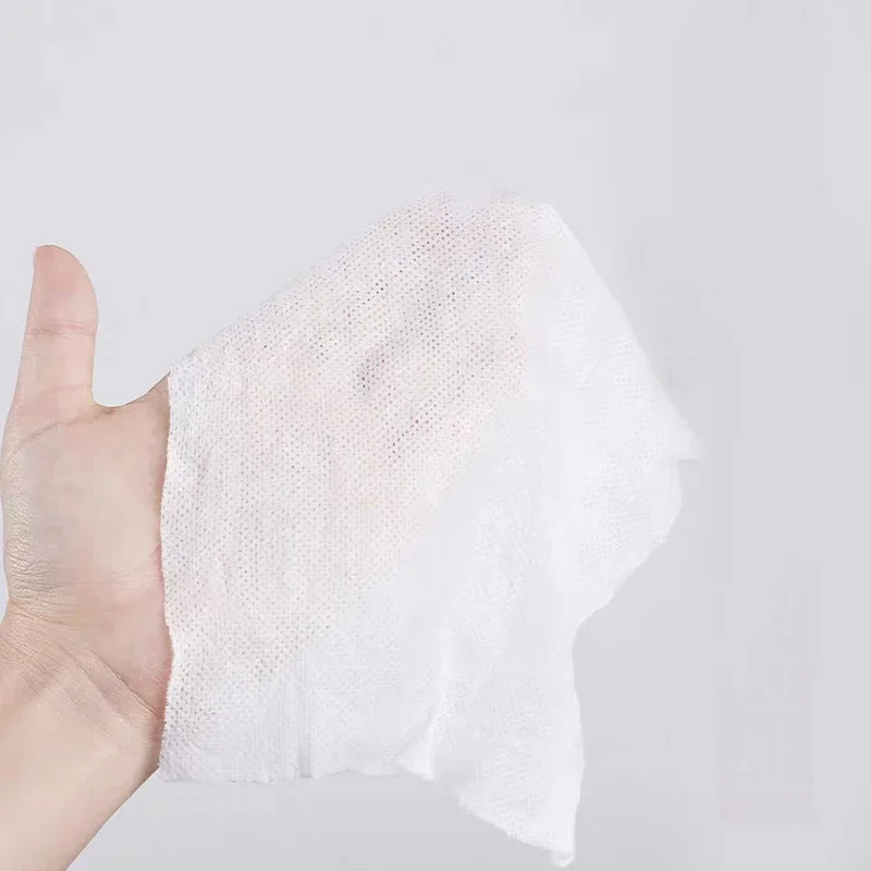 50PCS Compressed Towels Travel In Compressed Bag Suitable For Sensitive Skin Cotton Cleansing Towel Disposable Face Pack