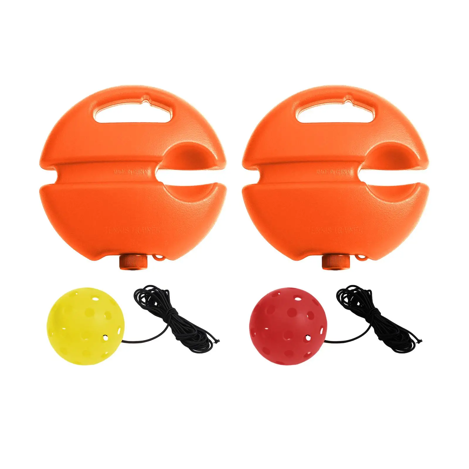 Pickleball Trainer Pickleball Rebounder พร้อม Pickleball Ball Indoor Outdoor