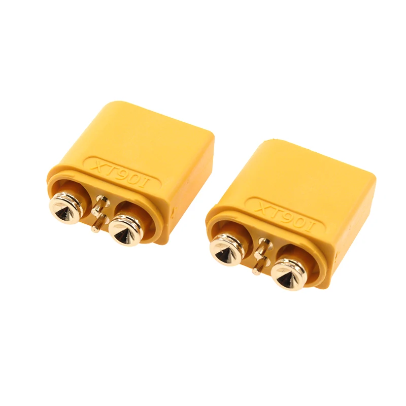 XT90IPB-M Welding Plate Type High Current Model Aircraft Battery Charging Connector with Signal Pin XT90I Male Connector