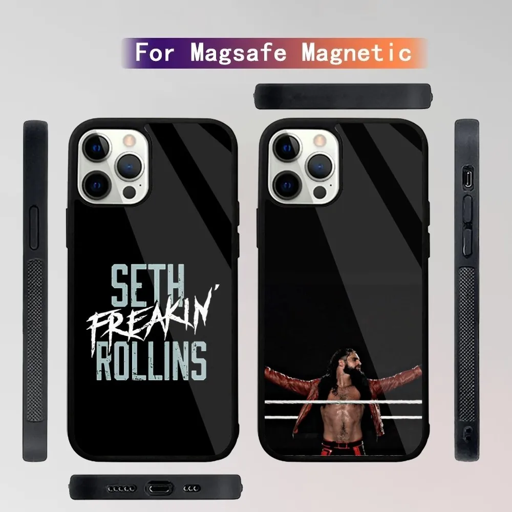 

Seth F-Freakin Rollins Boxing Phone Case For iPhone 16,15,14,13,12,11,Plus,Pro,Max Mini Magsafe Magnetic Wireless Charging