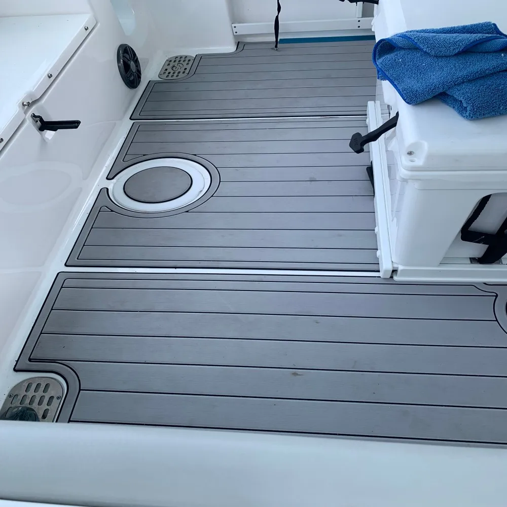 2022 Sea Fox 248 Commander Cockpit Boat EVA Foam Faux Deck Floor Pad Mat SeaDek MarineMat Gatorstep Style Self Adhesive