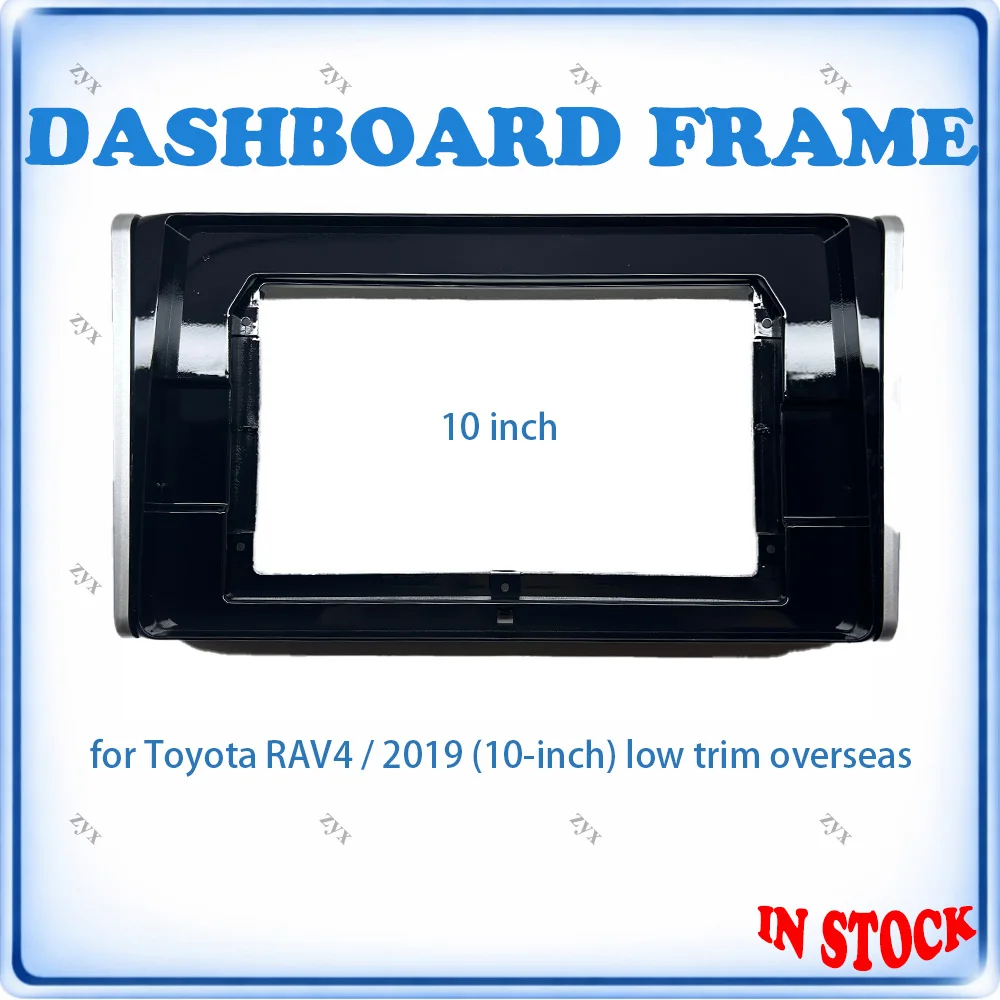 

Car Radio Fascia Frame For Toyota RAV4 2019 10 inch Low Trim Overseas Version Wiring Harness