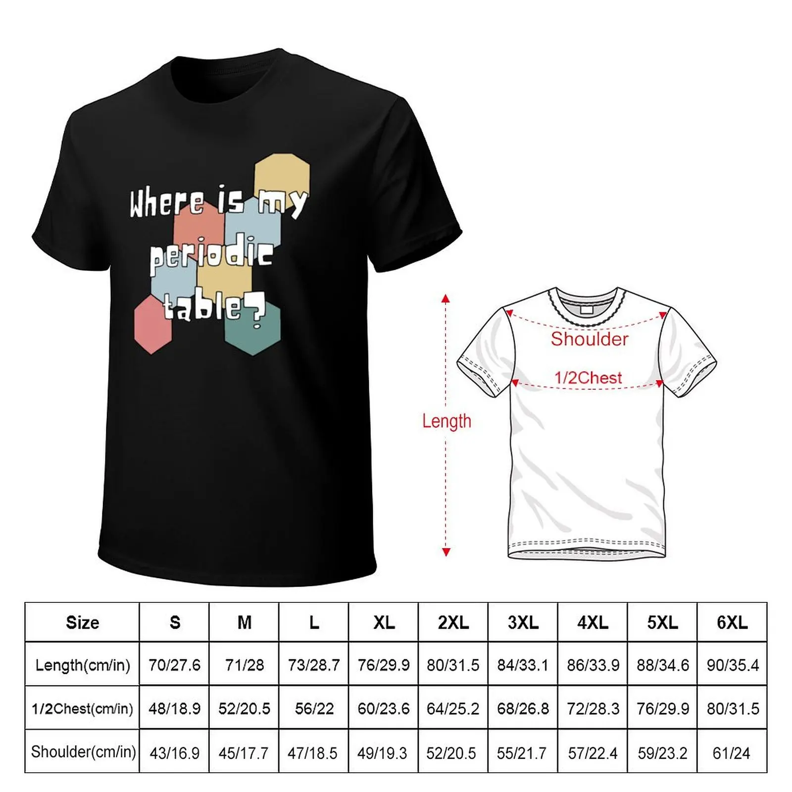 where is my periodic table? T-Shirt Performance Workout Short Sleeve Tee