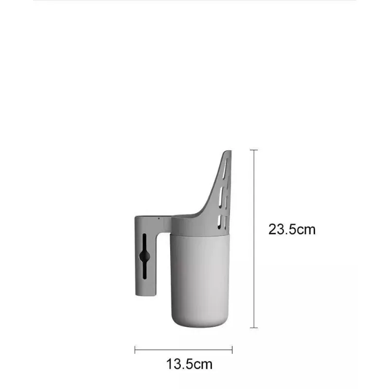 Large Capacity Cat Litter Scoop With Trash Bin Portable Long Handle Cat Poop Shovel With Waste Bags Easy Clean Tool_voghion.com