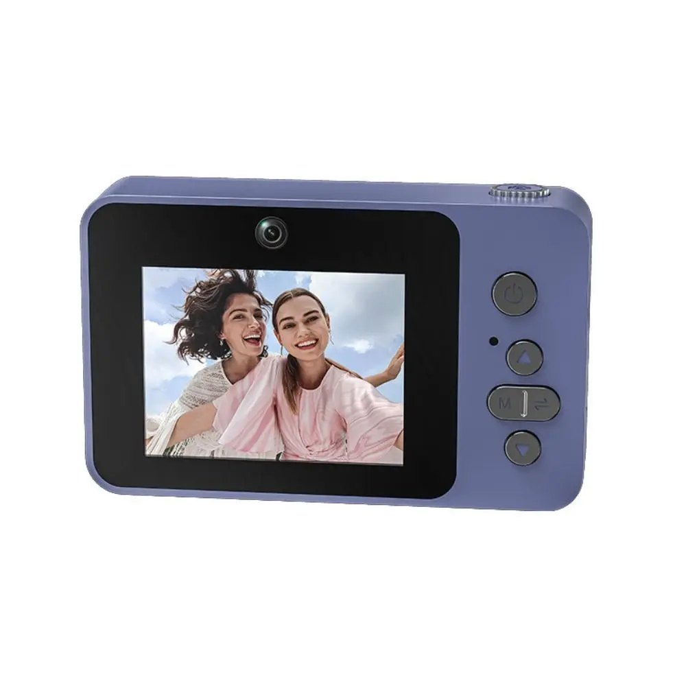 2.4IN شاشة ريترو CCD كاميرا رقمية كاملة/شبه مرآة تصميم MP3 تشغيل الموسيقى كاميرا تسجيل فيديو محمولة HD كاميرا فيديو
