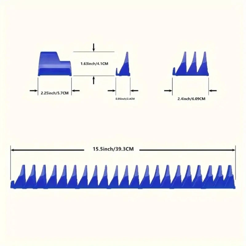 20 шт., органайзер для гаечных ключей, стеллаж для хранения пластиковых гаечных ключей, держатели инструментов, держатель Прямая
