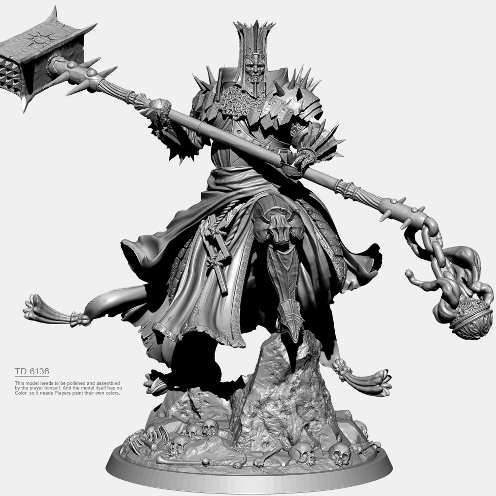 38mm 50mm 75mm Resin model kits figure colorless and self-assembled(3D Printing ) TD-6136/3D