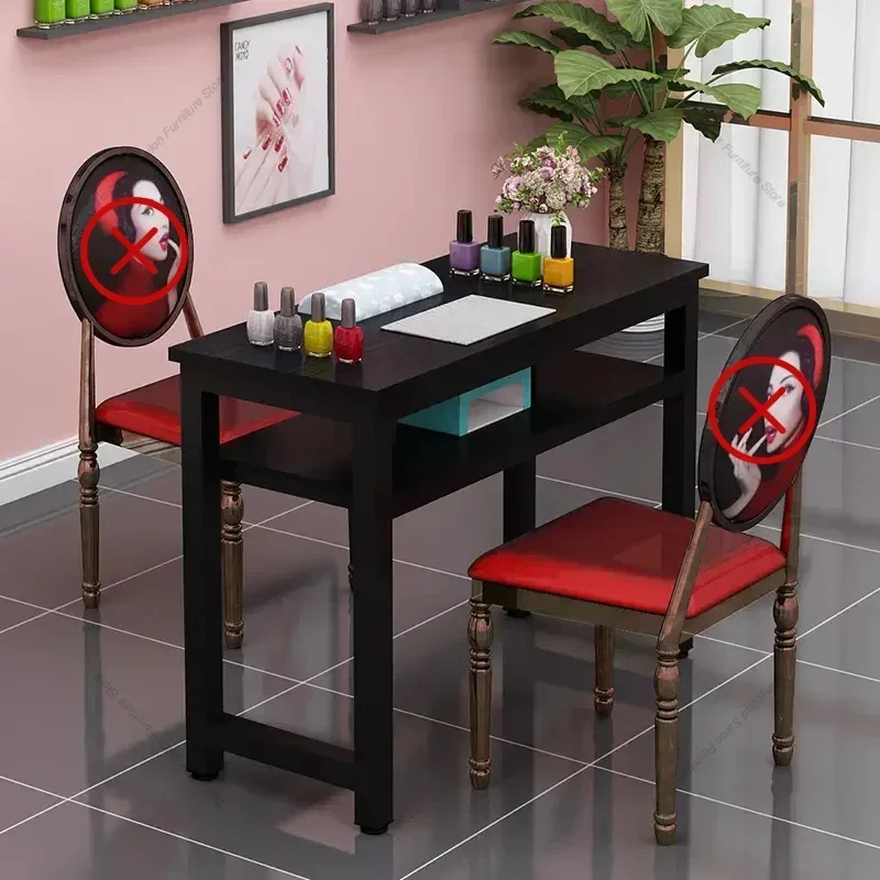 Modern Simple Nail Table Japanese Multifunction Storage Dressing Table Nail Table Professional Manicure Furniture Mesa Uñas FYMT