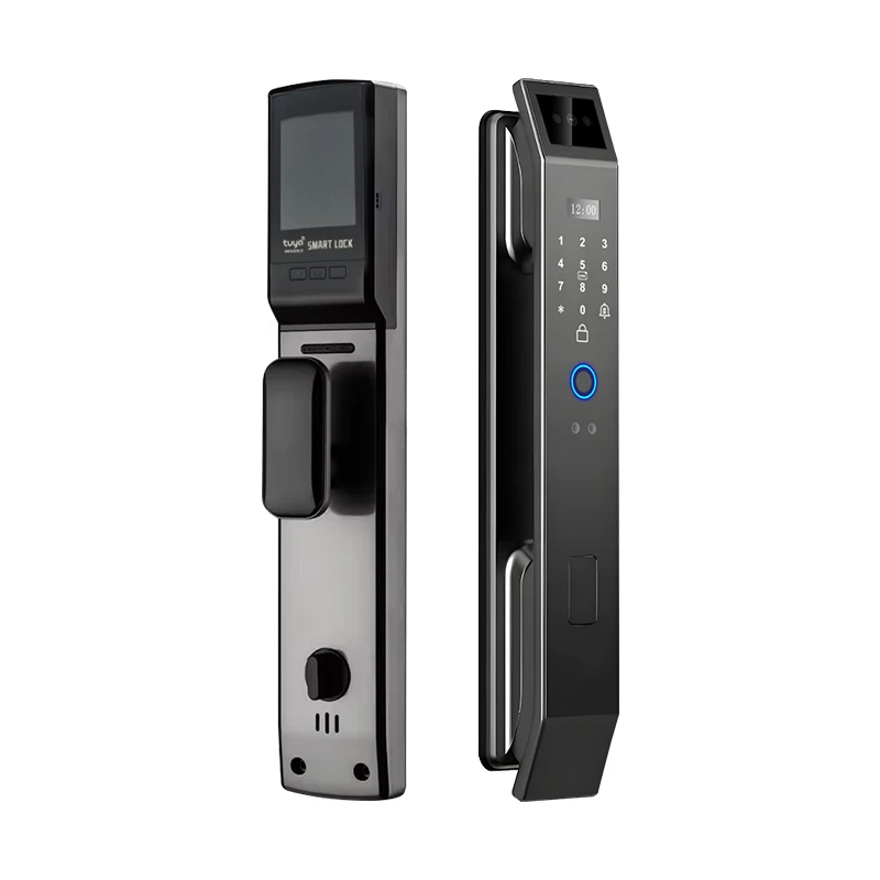 

July008 Новейшая функция видеодомофона 3D распознавание лиц биометрический отпечаток пальца Tuya Wi-Fi камера умный дверной замок