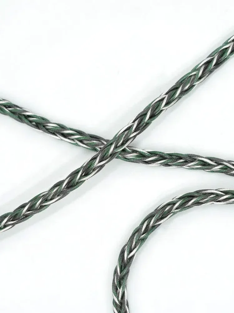 8-aderige OCC koper + verzilverd + grafeen upgradekabel voor hoofdtelefoons, 0.78mm 2-pins MMCX naar 4.4mm gebalanceerd voor Sony IER-Z1R Shure S
