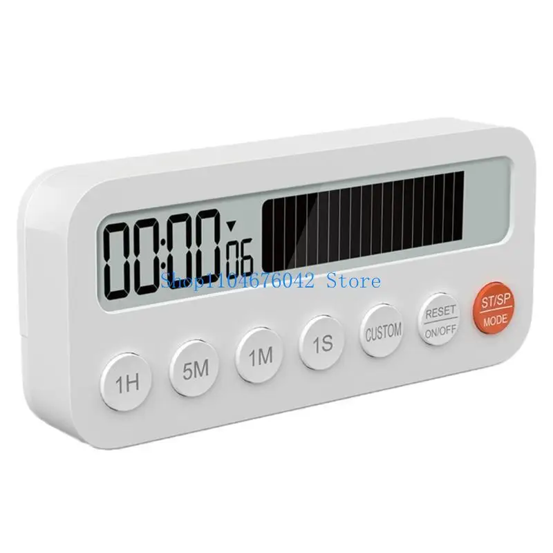 652F Suction Visual Timer ABS Countdown Timer for Kitchen Study Use