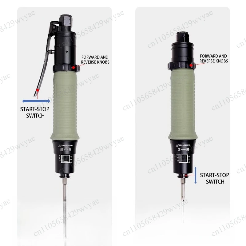 Industrial Adjustable Torque Pneumatic Screwdriver Touch Pressure Automatic Air Driving Tool