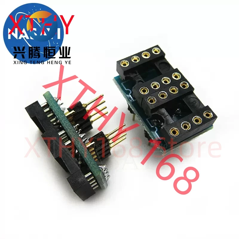 

Позолоченное сиденье DIP in-line IC, одно-op поворотное двойное поворотное сиденье, подходит для OPA627 AD797 OPA604