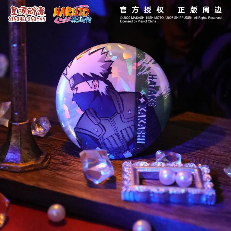Naruto Uchiha Sasuke Sakura Hitana Kakashi itachi cina autorizzazione ufficiale illustrazione stile distintivo Cosplay
