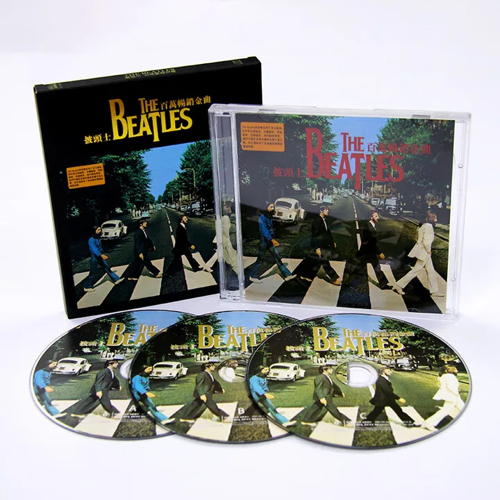 CD per auto rock classico dei Beatles, edizione rimasterizzata audio senza perdita, 3CD