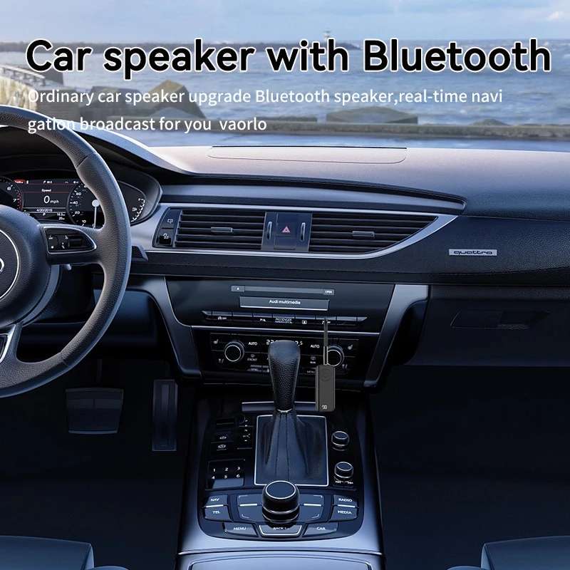 2 IN 1 Bluetooth 5.3 Audio Receiver Transmitter Stereo Music Wireless Adapter 3.5MM AUX With Mic For Car Airplane TV PC Headset