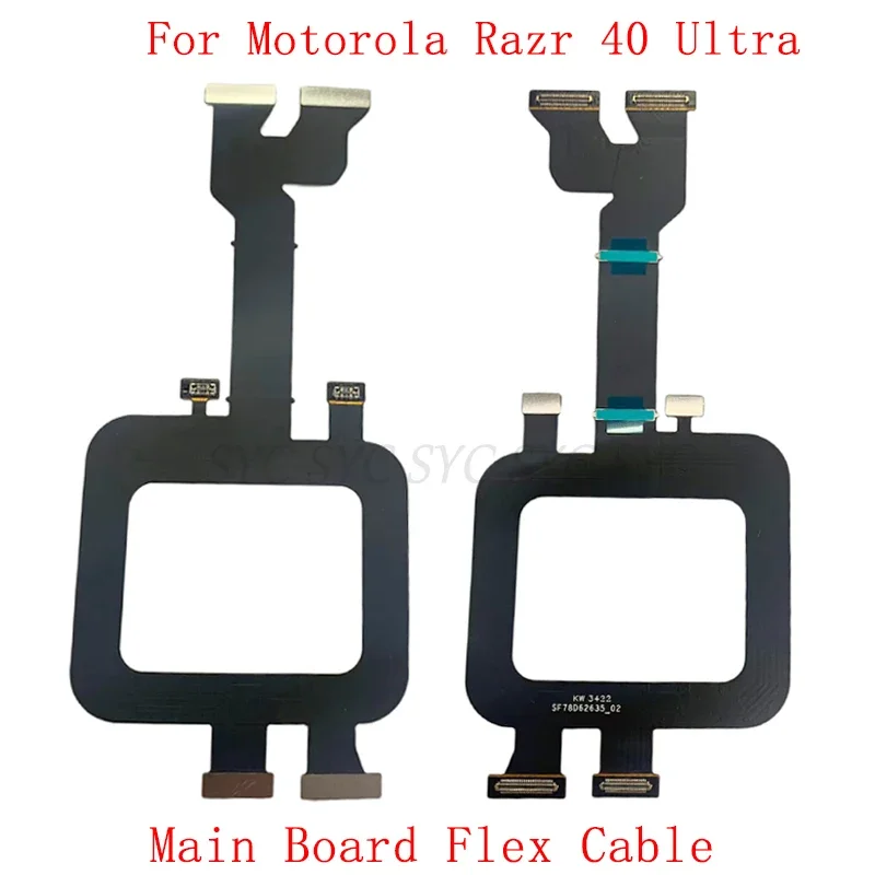 Main Board Motherboard Connector Cable For Motorola Razr 40 Ultra LCD Flex Cable Repair Parts