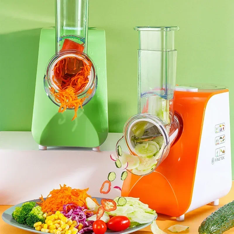 Machine électrique multifonctionnelle pour couper les légumes, artefact de cuisine domestique, pommes de terre, concombre, tranche déchiquetée, salade