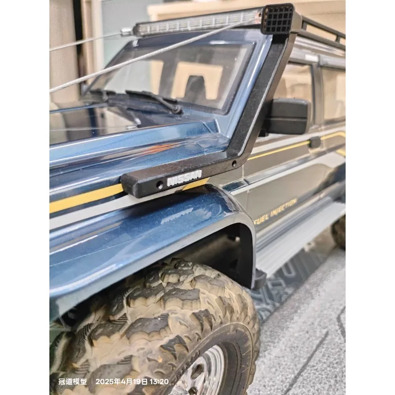 Rc Cars Body Modification Accessories Snorkel Window Guard Back Ladder Rain Eyebrows for YIKONG 4107 1/10 Crawler Car - Image 4