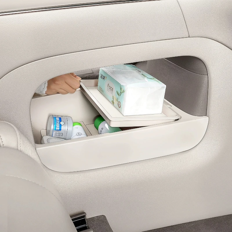 For IM LS9 LS8 Anti fouling storage box on the lower level of the central control panel for car interior accessories