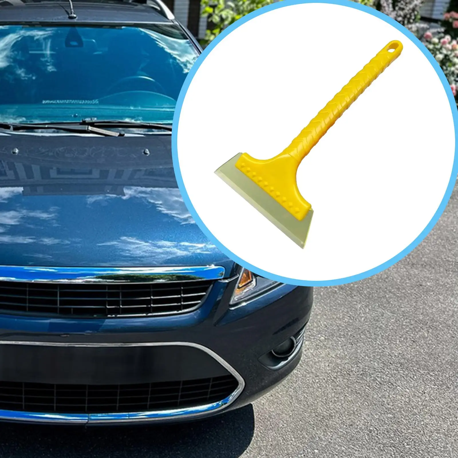 Winter Car Accessories Snow Scraper Silicone ABS Windshield Ice Shovel for Vehicle Snow Removal