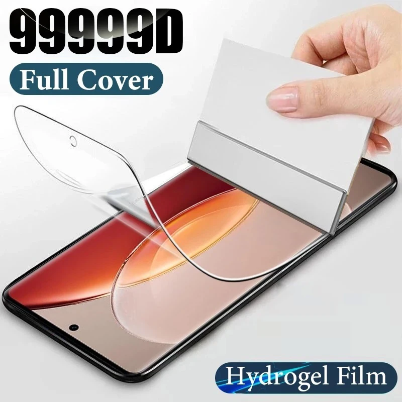 Hydrogel Film For Mi Poco X3 Pro F3 M3 M4 GT Screen Protectors for Xiaomi Redmi Note 11 10 9 8 7 Pro 9T 9s 10s 9A 9C Film