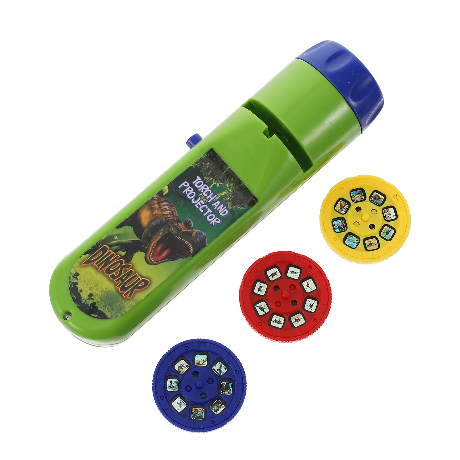 

1 set 1 Set Dinosaur Projection Adjustable Pattern Smooth Surface Kids Hands-On Plaything Interactive Flashlight Educational