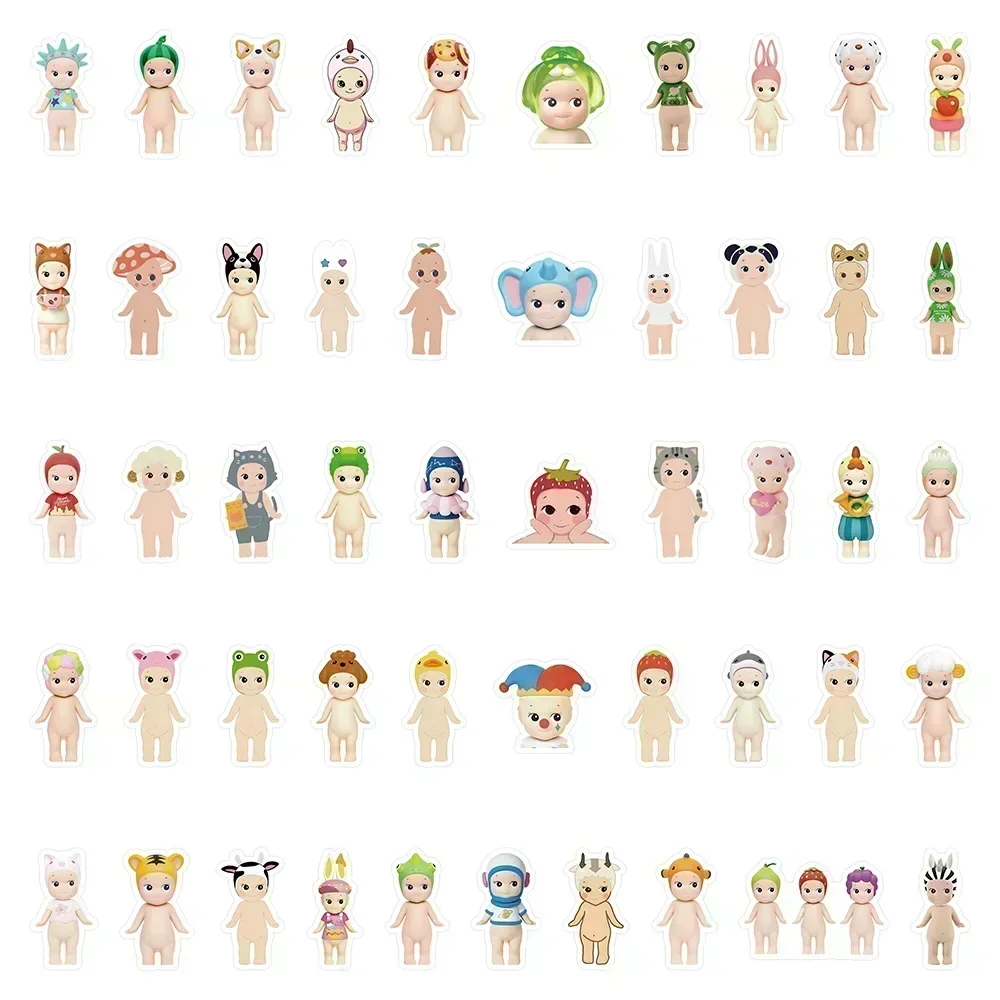 60pcs Sonny Angle Dolls Stickers bagaglio fai da te Laptop Cup Skateboard decorazione impermeabile Pegatina Toys for Children Cute Gift