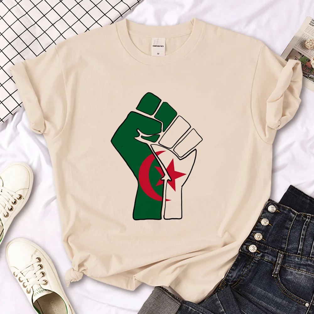 Algeria top women manga Japanese anime t shirt girl harajuku anime clothes