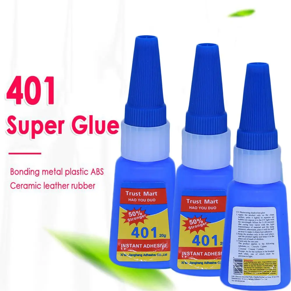 Effective Splicing Handmade Tool Quick Fix Multi Purpose 401 Glue Instant Dry Repair Strong Adhesive