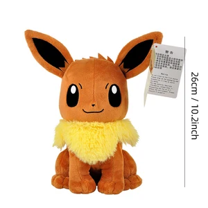 Oyuncak Pokémon Dolu, Çocukluk, Kawaii, Eevee, bebek Tilki Peluş karikatür yastık, çocuklar için bir doğum günü hediyesi ve arkadaşlar fox toy için en çok satılan 12 ürün-no. 3
