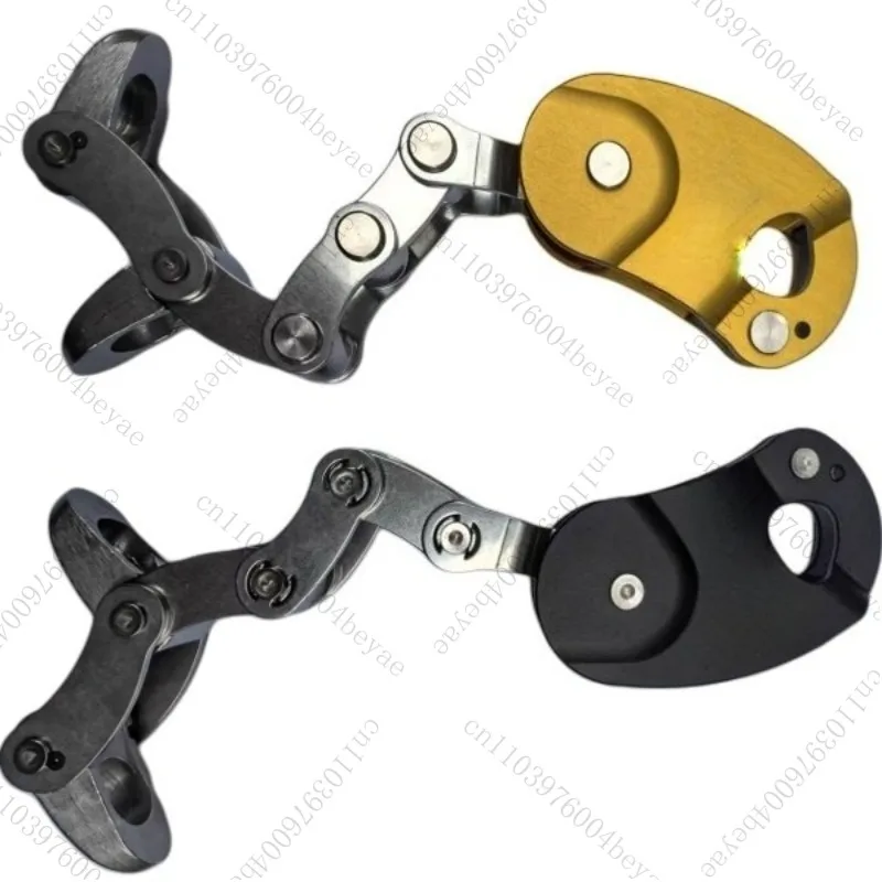 Aerial work external wall climbing and saving pulley grasping knot lifting equipment 1pc