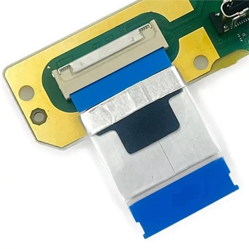 JABS-For PS5 1200Console 40PIN الكابلات المرنة USB TYPE-C/A لوحة جانبية استبدال جزء إصلاح