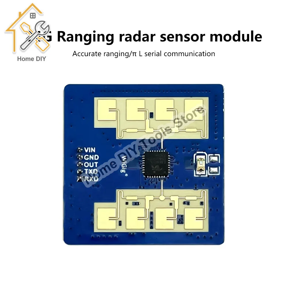 HLK-LD2411S Sensor Module 5V 50mA 24GHz Human Presence Radar Sensor Module Millimeter Wave Radar Sensor Module