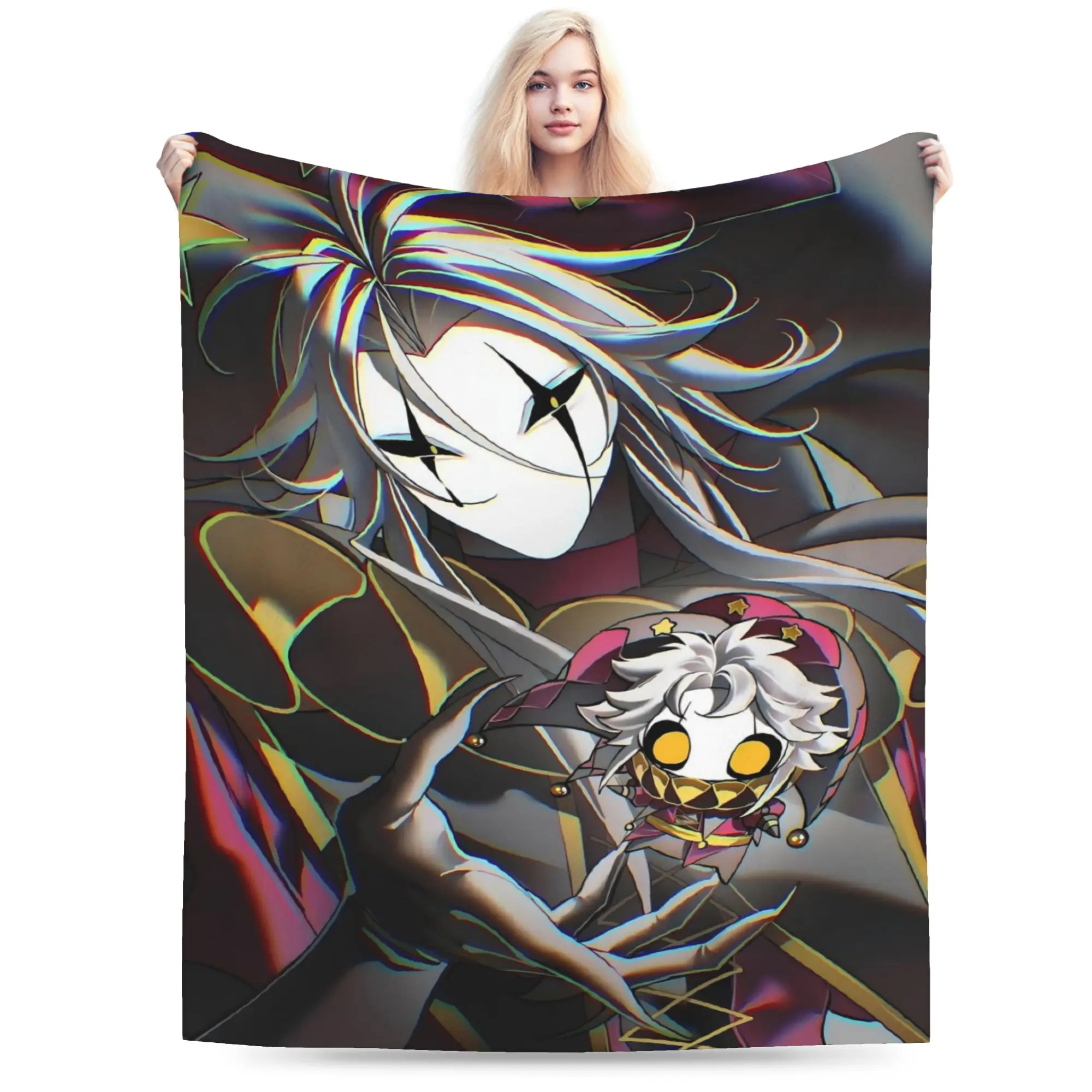 Cozy Pierrots The Freak Circus Blanket Accessories Home Decorative  Throws And Blankets Ultra-Soft Fleece for Travel