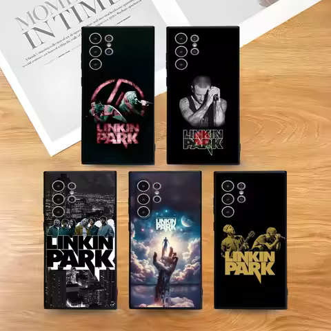 Band L-Linkin P-Park Cool Phone Case For Samsung S Series S21 S22 S23 S24 S25 FE Plus Ultra TPU Soft To Skin-friendly Case