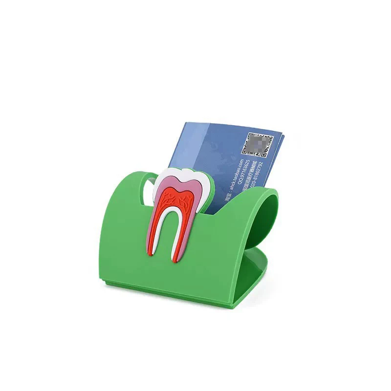 5pcs Dental Accessories Business Card Name Office Clinic Ornament Dentist Gift Present Teeth Shape Dentistry Decorations Product