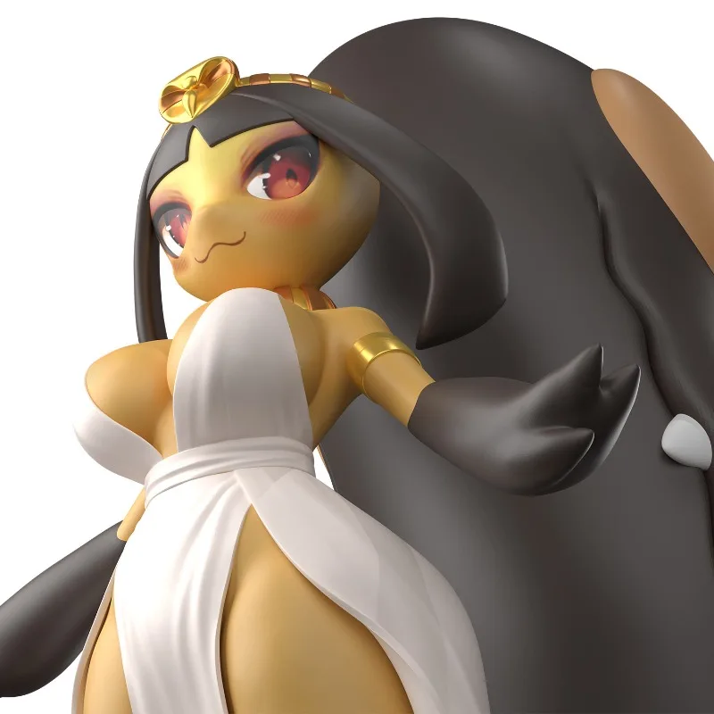 

MOCKING STUDIO: mega Cleopatra Big Mouth Baby 1/8 scale figure GK model Furui Decorate models, collect gifts,